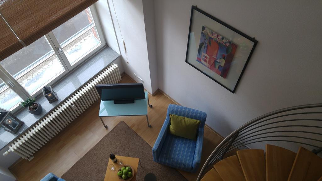 Apartmenthaus Elster Lofts Leipzig Ruang foto