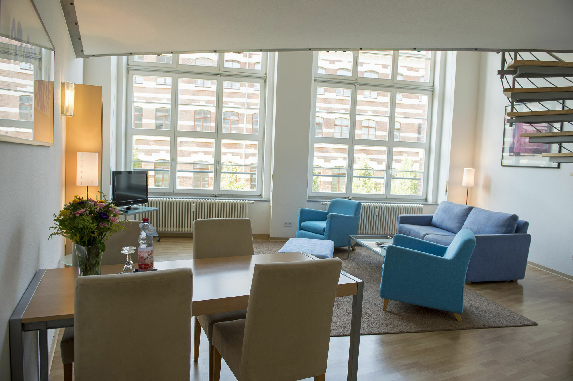 Apartmenthaus Elster Lofts Leipzig Bagian luar foto